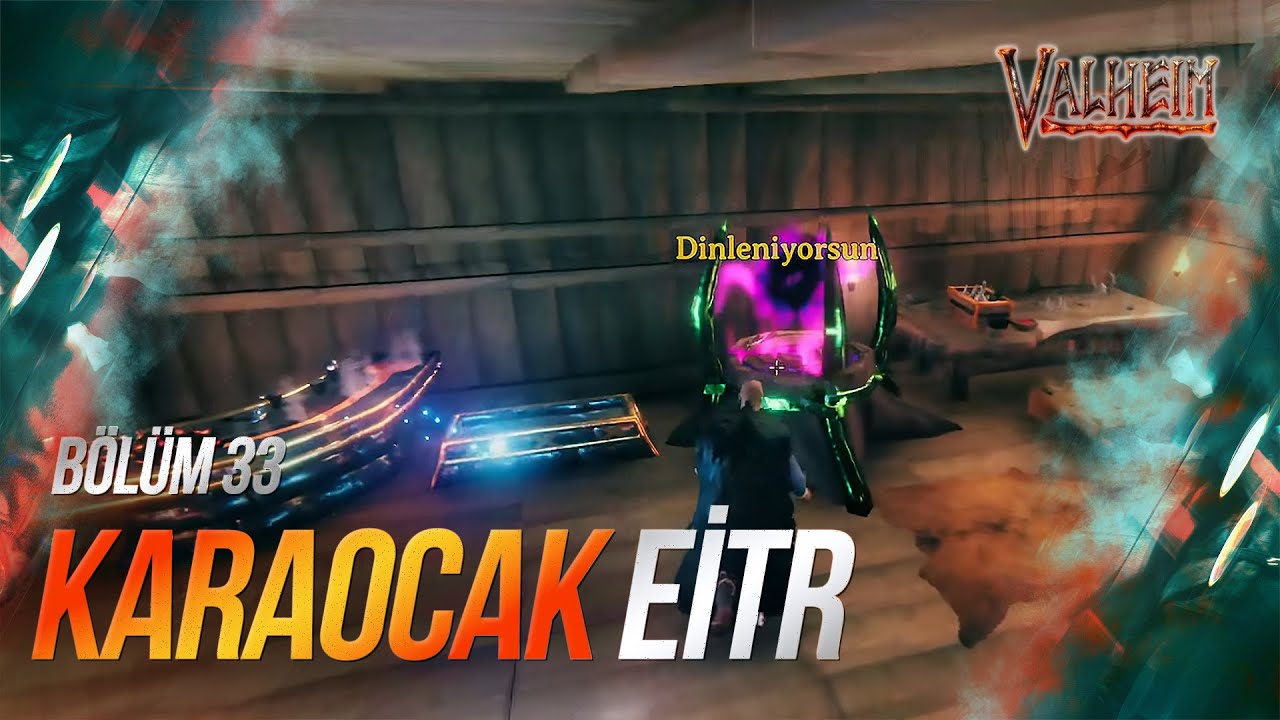BÜYÜ ÇAĞI BAŞLADI: Kara Ocak ve Eitr Rafinerisi Kurduk! 🔮 Valheim [Bölüm 33]