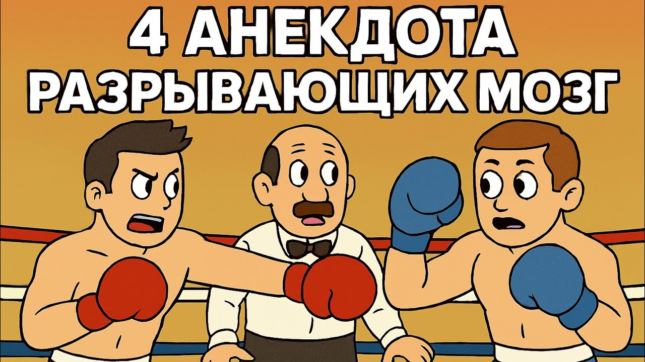 4 Анекдота Разрывающих Мозг!