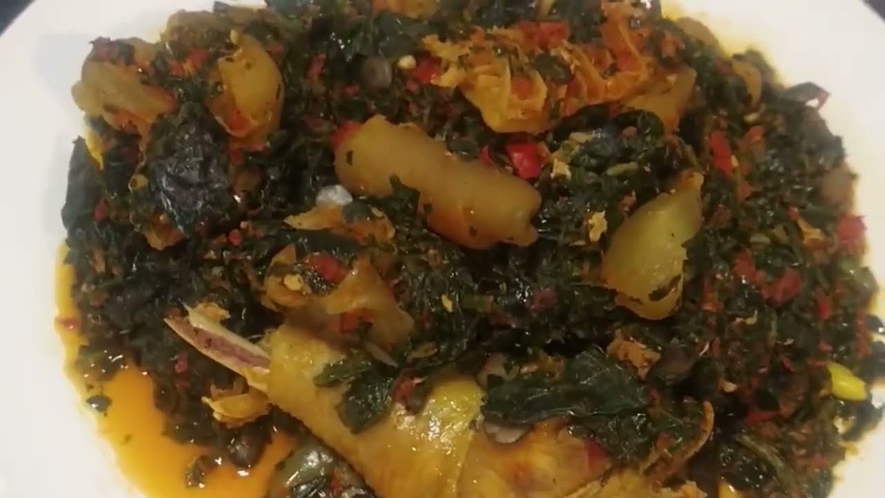 UGU & BITTER LEAF VEGETABLE SOUP