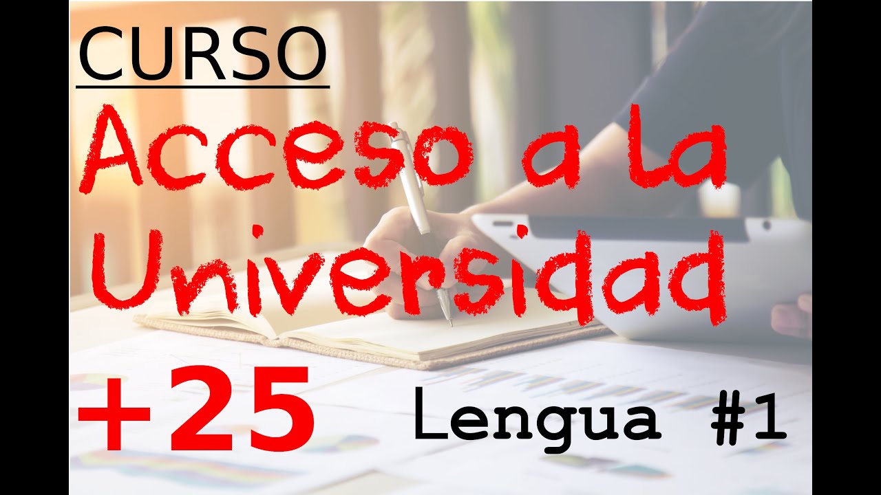 Cómo SABER cuál es  el [SUJETO y el PREDICADO] 🌐▶ACCESO Universidad MAYORES de 25 años. Clase 1