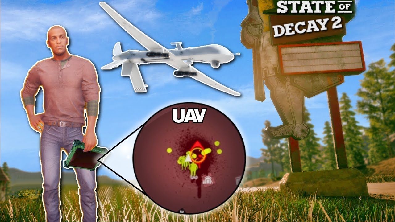SPY DRONE & C4 PLAGUE HEART! - State of Decay 2 Gameplay - Zombie Apocalypse survival game