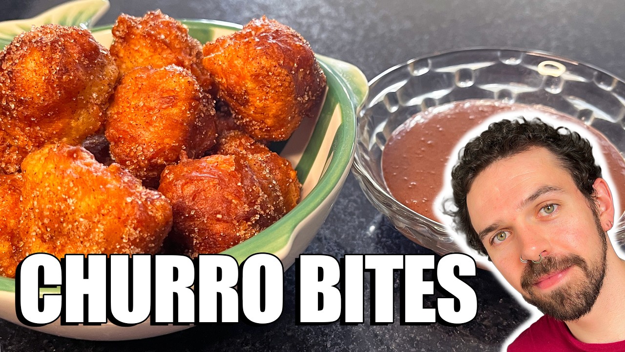 Mini Churros en 10 Minutos