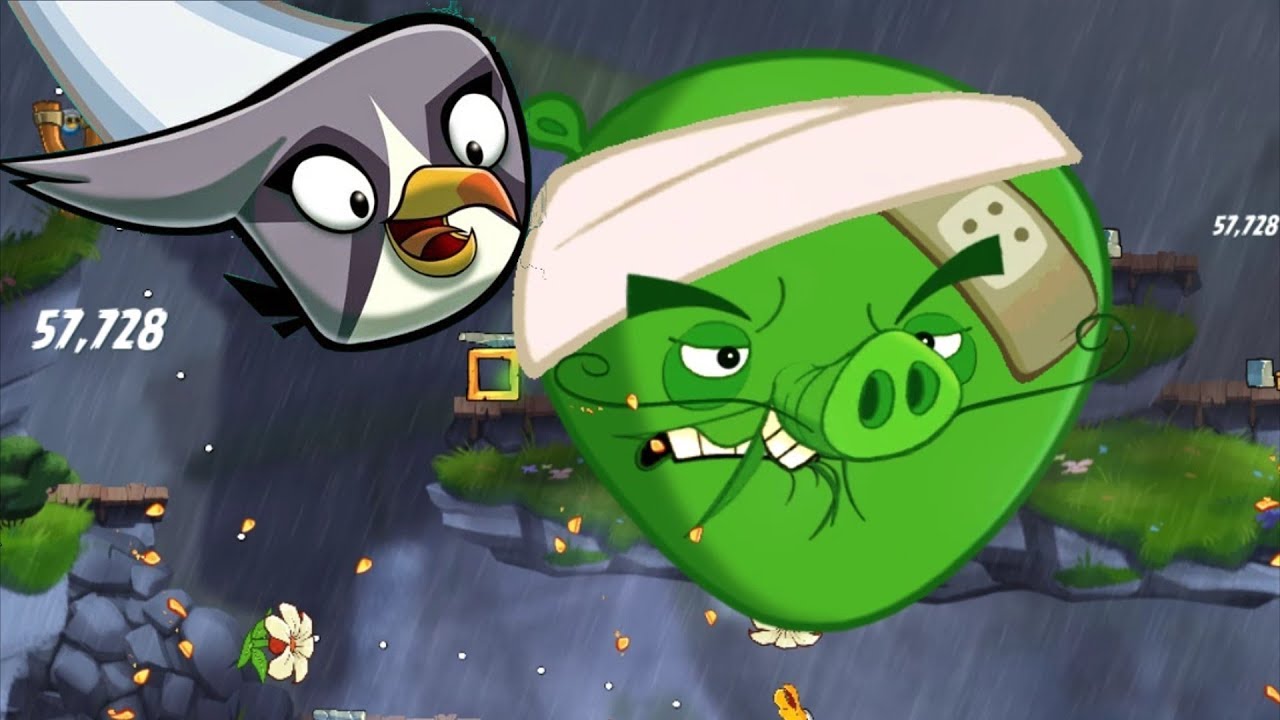 Angry Birds 2 - KING PIG PANIC! DEFEAT ALL WITH SILVER AND HAL!