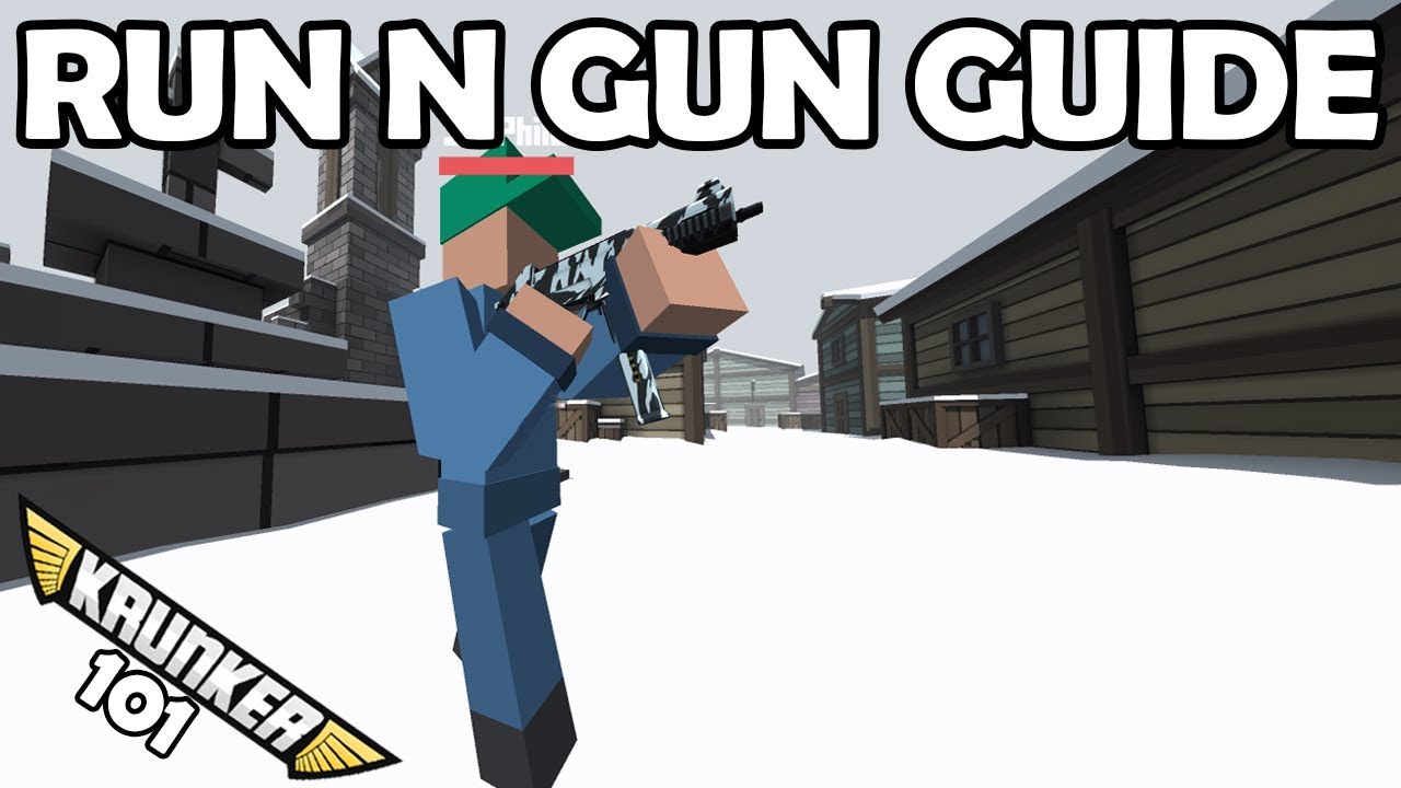 Krunker 101: How to GIT GUD with RUN N GUN (SMG)