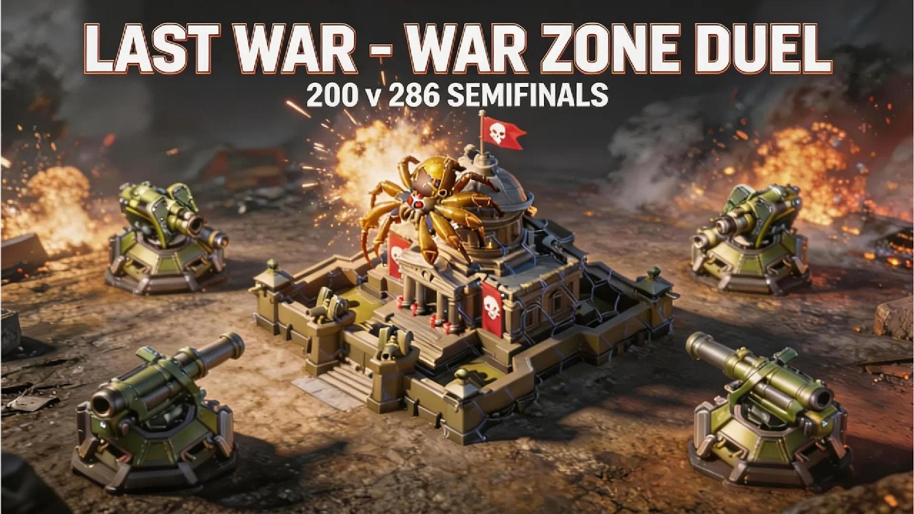 Semi Finals - 200 vs 286 - Warzone Duel (SvS)  |  LAST WAR