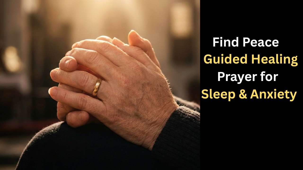 Find Peace: Guided Healing Prayer for Sleep & Anxiety