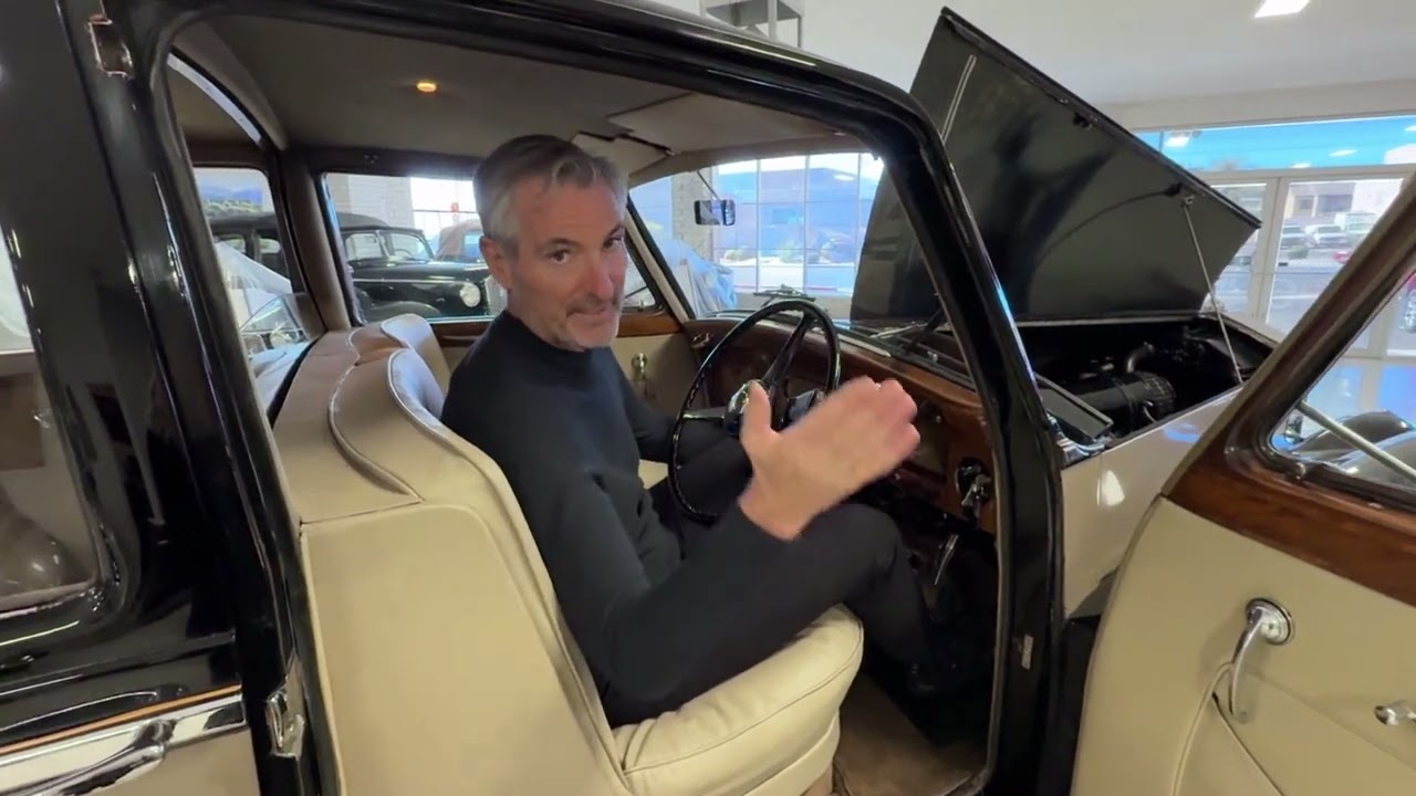 Startup Video  - 1956 Rolls Royce Silver Wraith Park Ward Limousine!