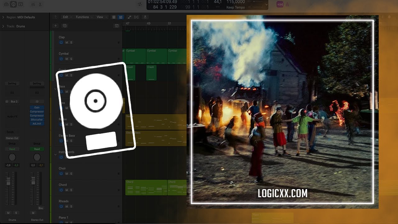 Tame Impala - Dracula (Logic Pro Remake)