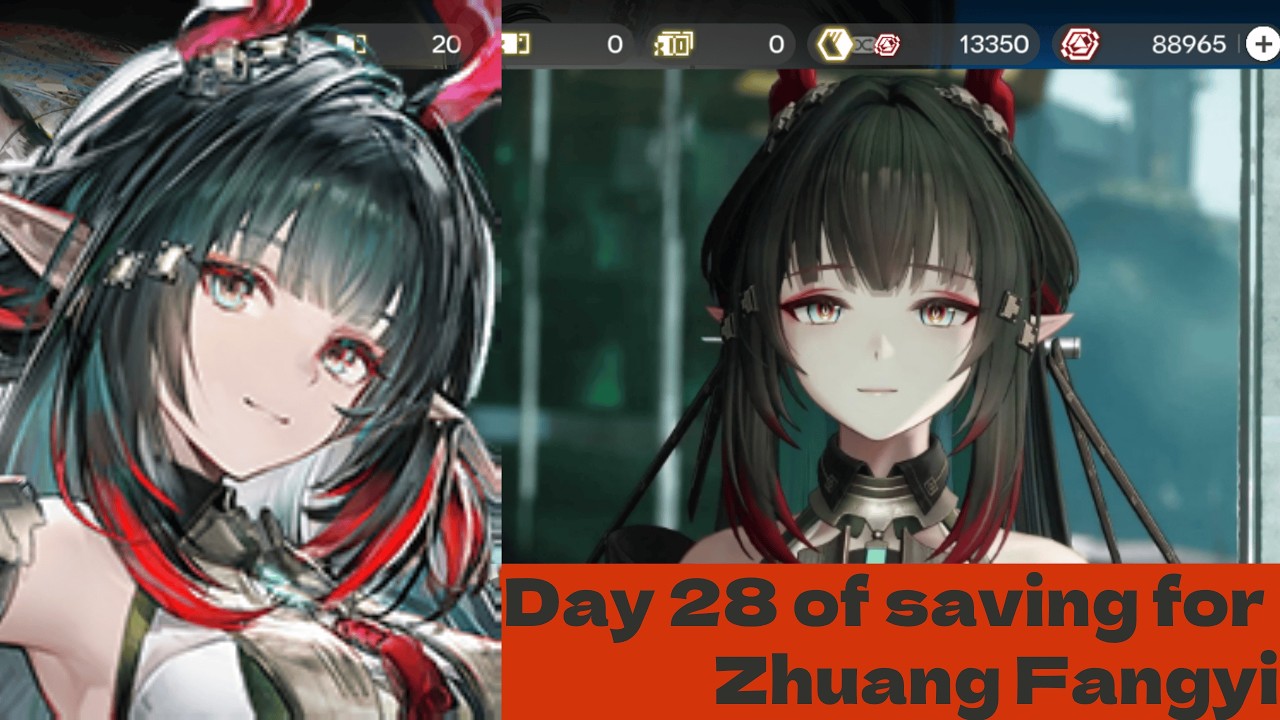 Day 29 of saving for Zhuang Fangyi