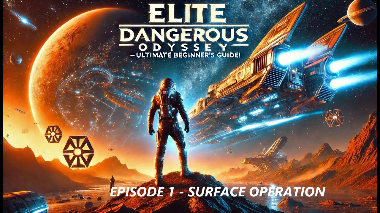 Elite Dangerous: Odyssey 25 – The ULTIMATE Beginner’s Guide! (Start Here!) 🚀✨ EP 1 Surface Operation