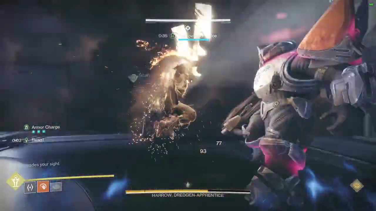 Equilibrium Dungeon - Contest Harrow, Dredgen Apprentice Boss (2nd Encounter) [Destiny 2 Renegades]