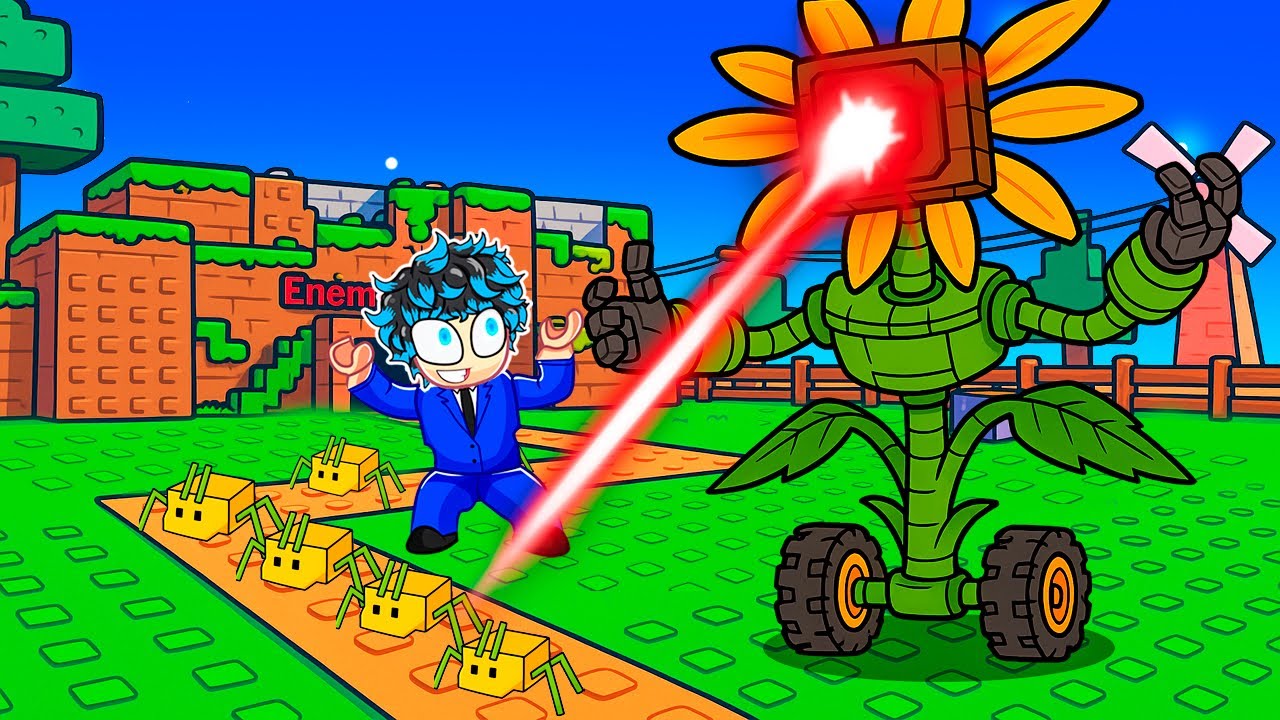 This TOWER DEFENSE GAME Is INSANE... (Roblox Grow A Garden)