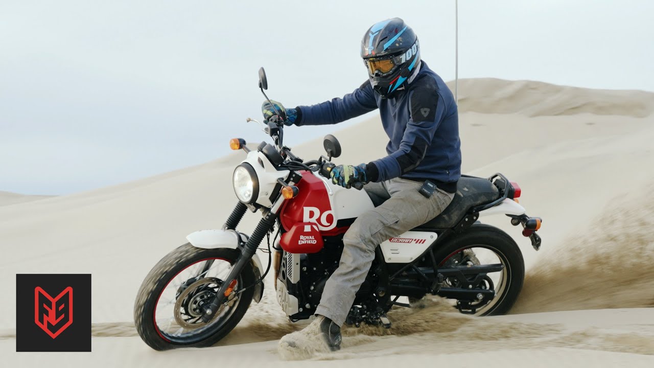Royal Enfield Scram 411 &ndash; Обзор в дюнах