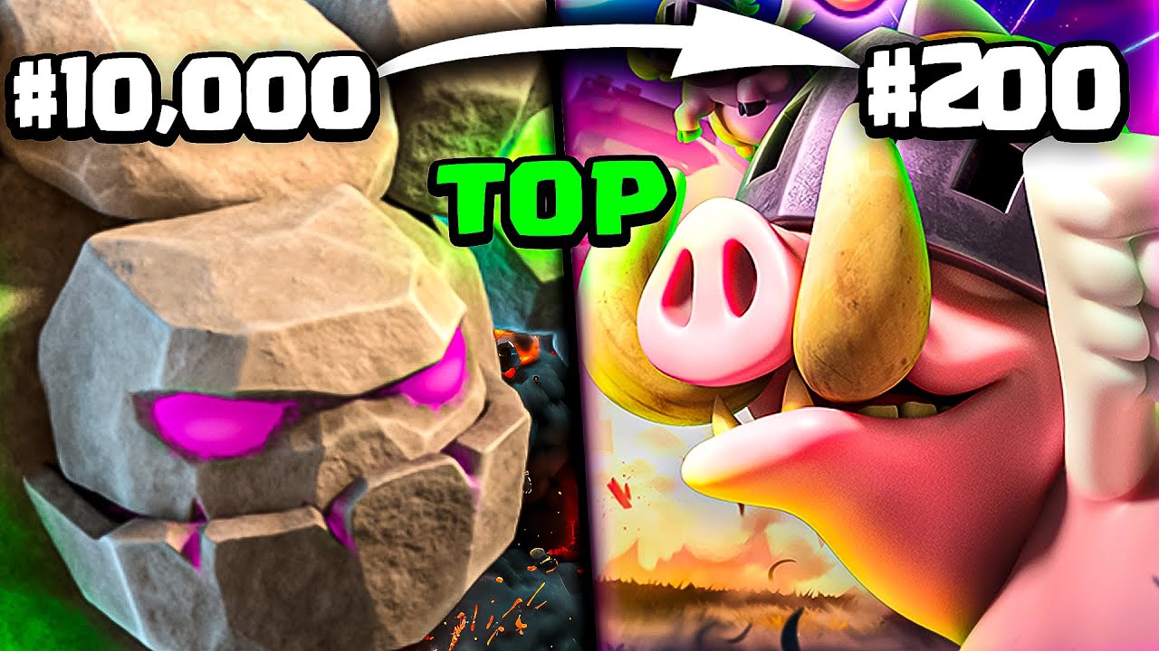 ASÍ se SUBE al *TOP* 200 del MUNDO en CLASH ROYALE‼️💀
