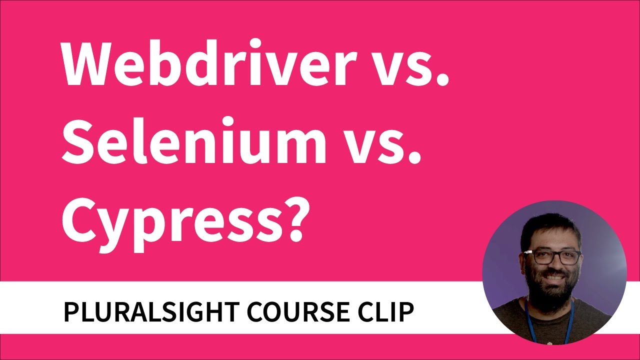 What's the difference between WebDriver, Selenium, Webdriverio, and Cypress?