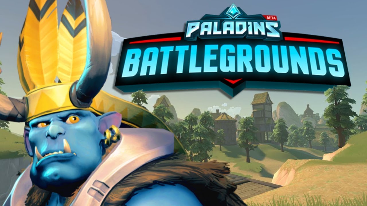 New free Battle Royale game! | Paladins Battlegrounds Gameplay