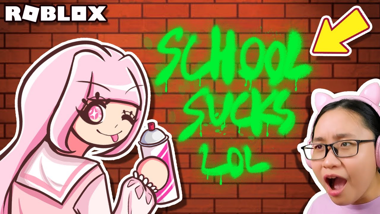 Becoming The BADDEST Student Ever!! (don't actually be one lol) | Roblox | Bad Students