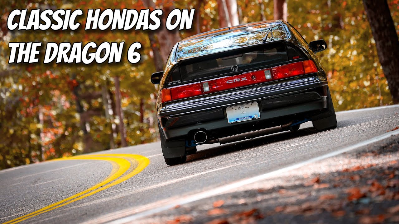 Classic Hondas on the Dragon 6 - 2021