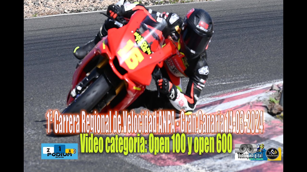 Campeonato Regional de Velocidad A.N.P.A. Open 1000- Open 600-    #velocidad#canarias #motociclismo