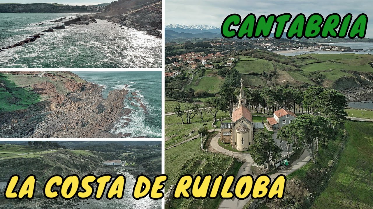 LA COSTA DE RUILOBA a vista de dron - CANTABRIA 4K - MAVIC AIR 2