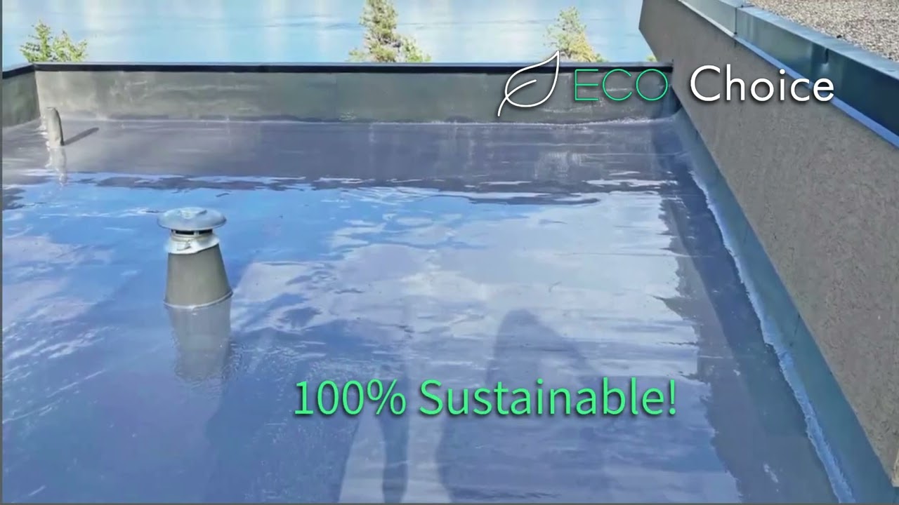 More durable, less expensive, better warrantied Flat roof  alternative.