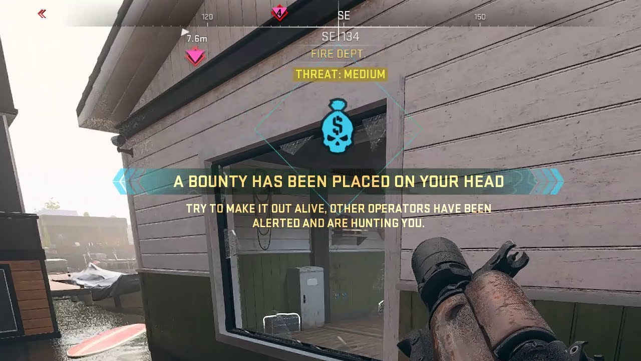 Bot doing missions accused of wallhacking in DMZ #callofduty #mw2 #dmz #croatia #hrvatska #bluzer