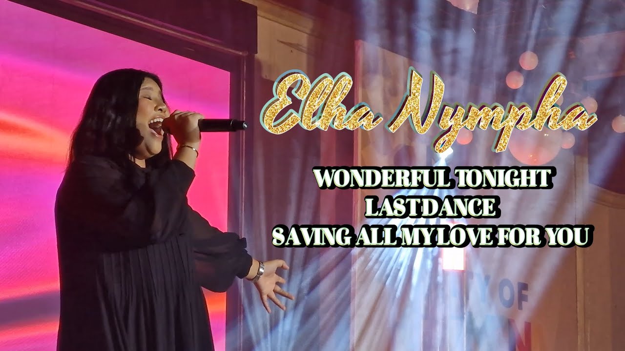 THE UNFORGETTABLE PERFORMANCE NI ELHA NYMPHA SA CITY OF CARMONA‼️🫶✨️🎙