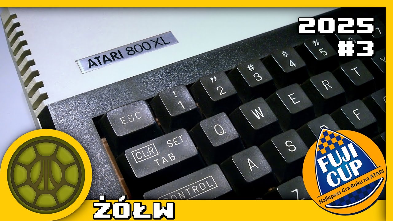 Końcówka #fujicup - tym razem 800XE i #altirra (chyba) 🤷‍♂️ | #3 #retro | @zolv82