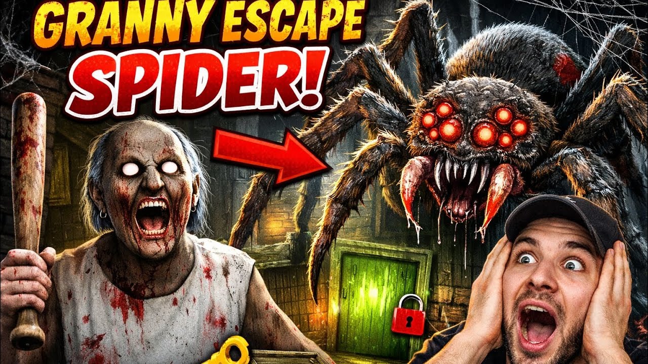 Aaj Fir Granny ke Ghar se spider escape krdiya 😎