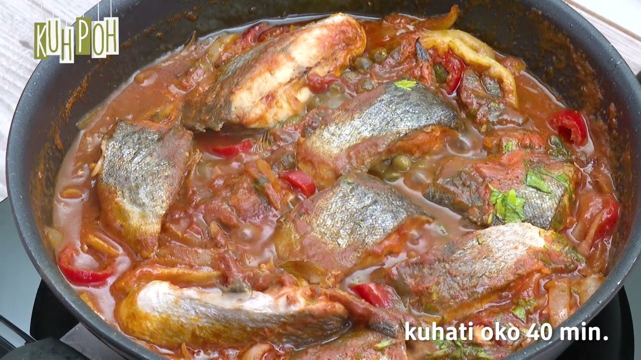 Pastrmka na brodet / Trout brudet