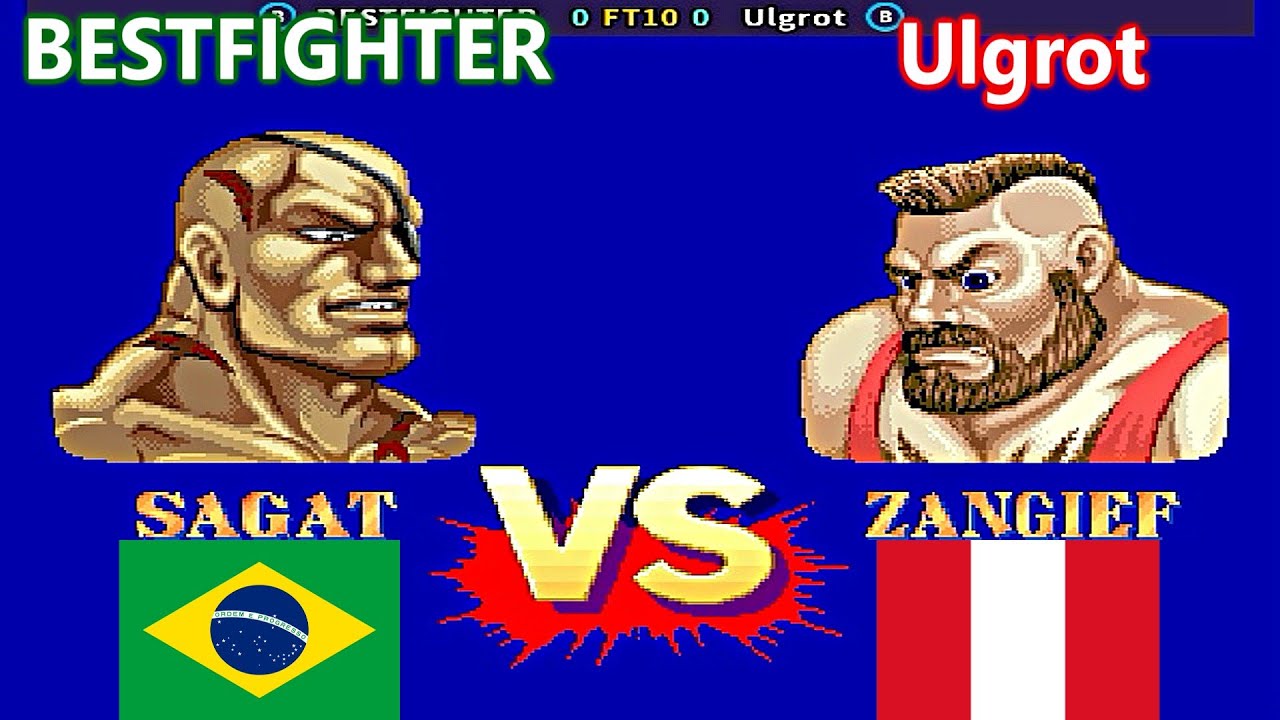 Street Fighter II': Champion Edition - BESTFIGHTER vs Ulgrot FT10