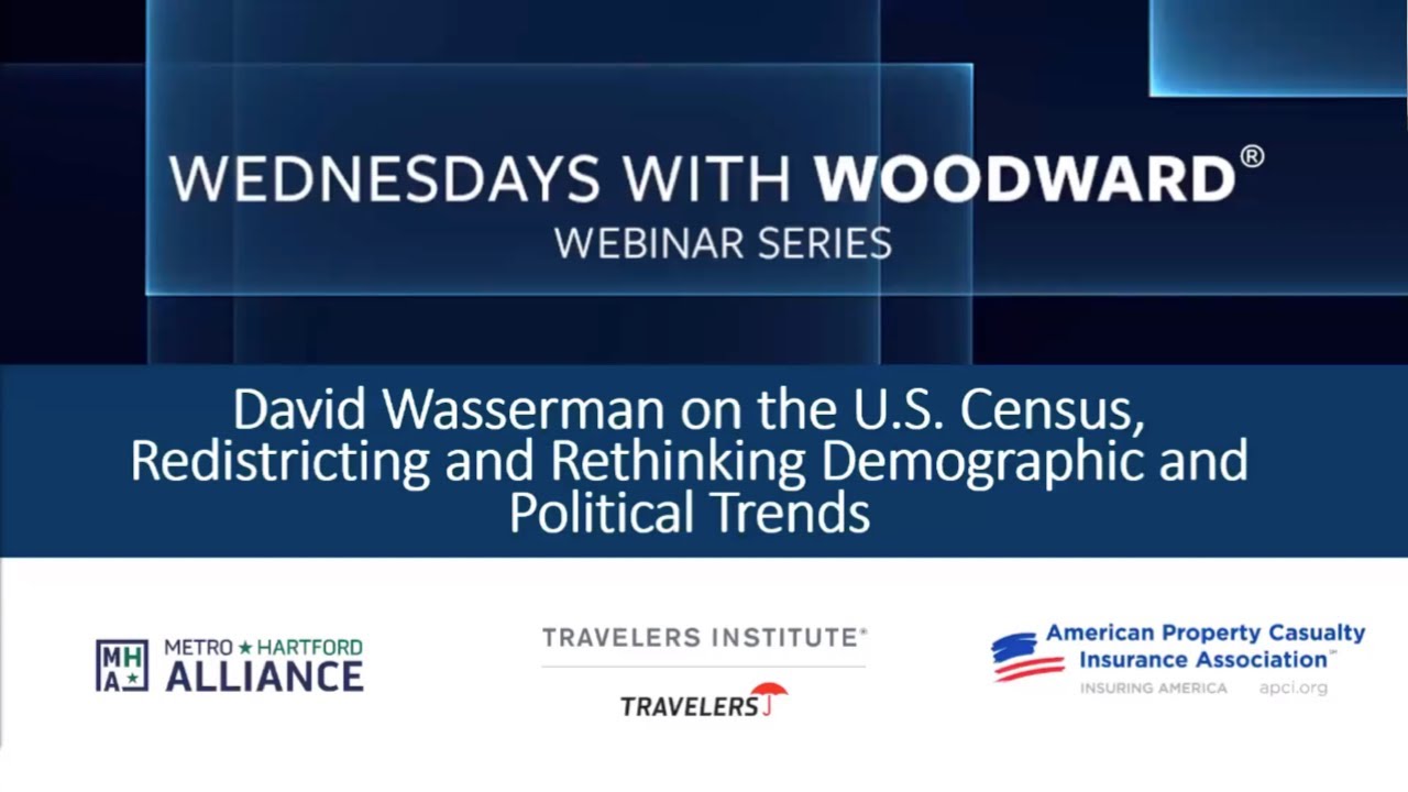 Wednesdays with Woodward webinar with David Wasserman