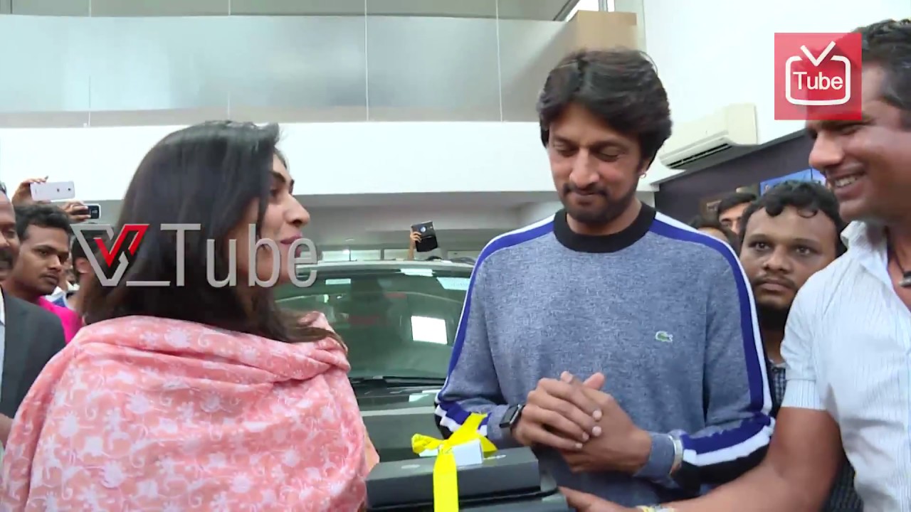 Kiccha Sudeep Gift Brand New SUV To His Sister's Daughter Shreya