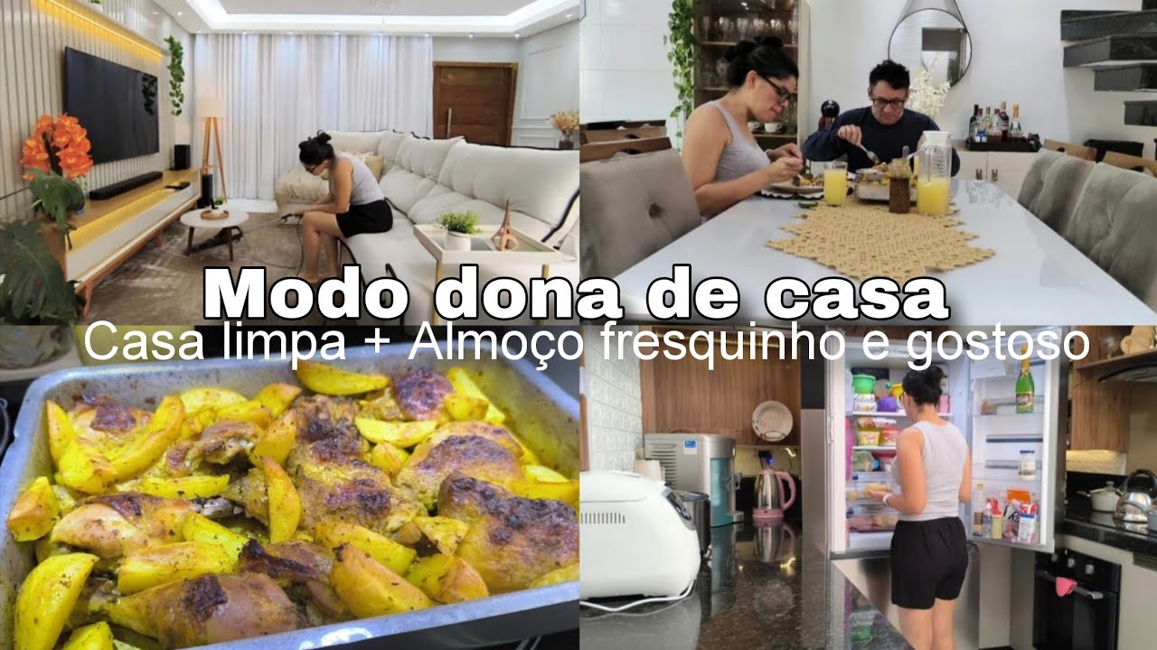 INFELIZMENTE PAROU DE FUNCIONAR 🥹| ALMOÇO FRESQUINHO E GOSTOSO | CASA LIMPINHA E CHEIROSA 