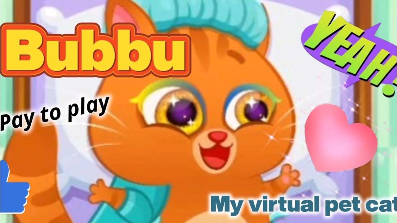 Bubbu -My virtual pet cat- / I registered as a member and played!