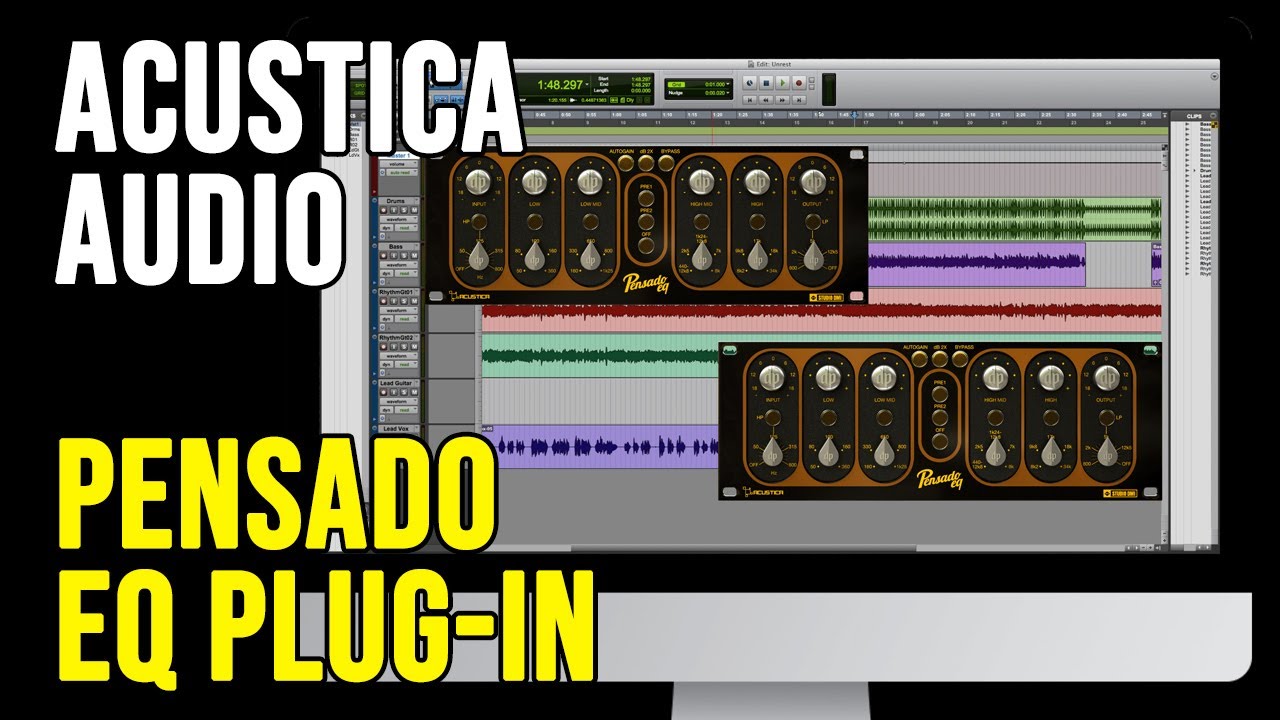 Acustica Audio Pensado EQ Plug-In Video Test