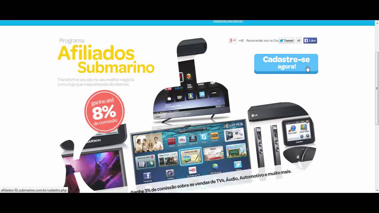 Melhores 10 programas de afiliados no Brasil