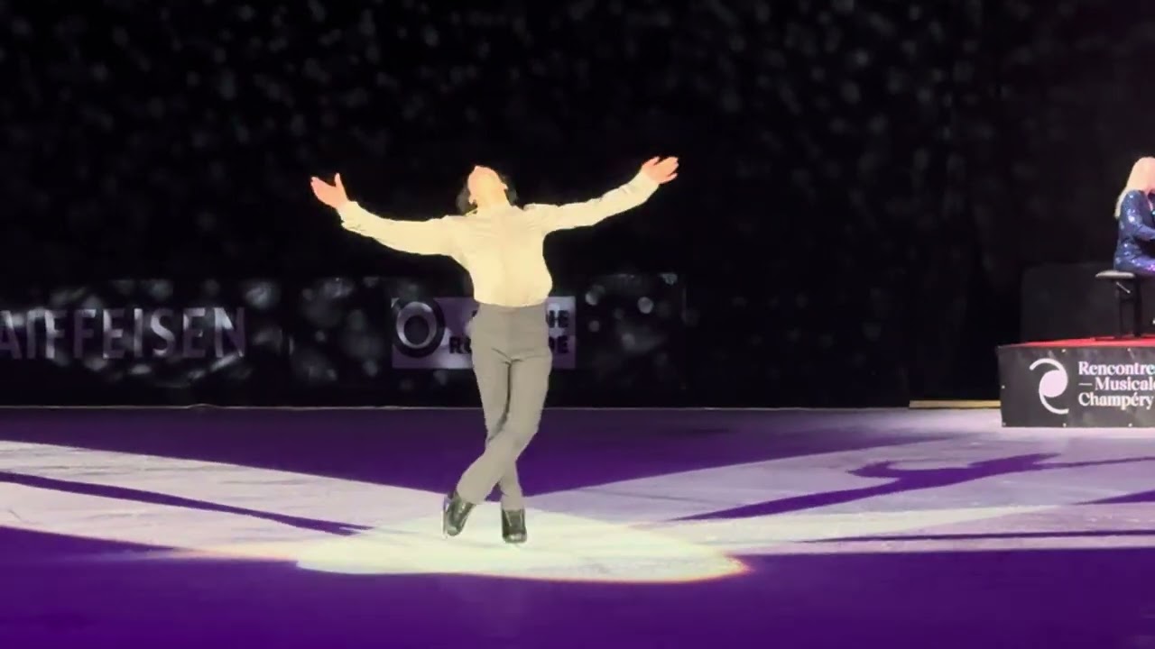 Stéphane Lambiel L’Apprenti Sorcier Champéry Night 2 Aug 9, 2024