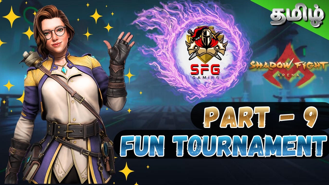 Fun Tournament Part - 9⚔️✅🔴 - Dhanush SFG is Live #shadowfightarena #funtournament #shadowfightamil