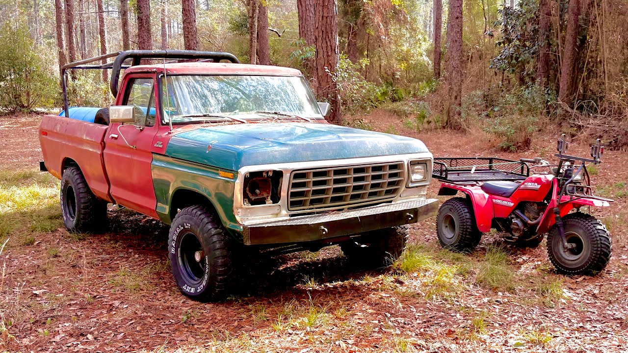 Always dreamed of having a dentside Ford, using this as truck for clearing some land 