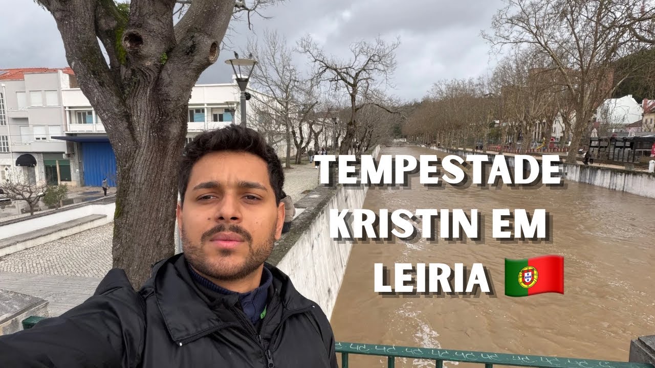 Tempestade deixou destruição em Leiria - Portugal 🇵🇹 