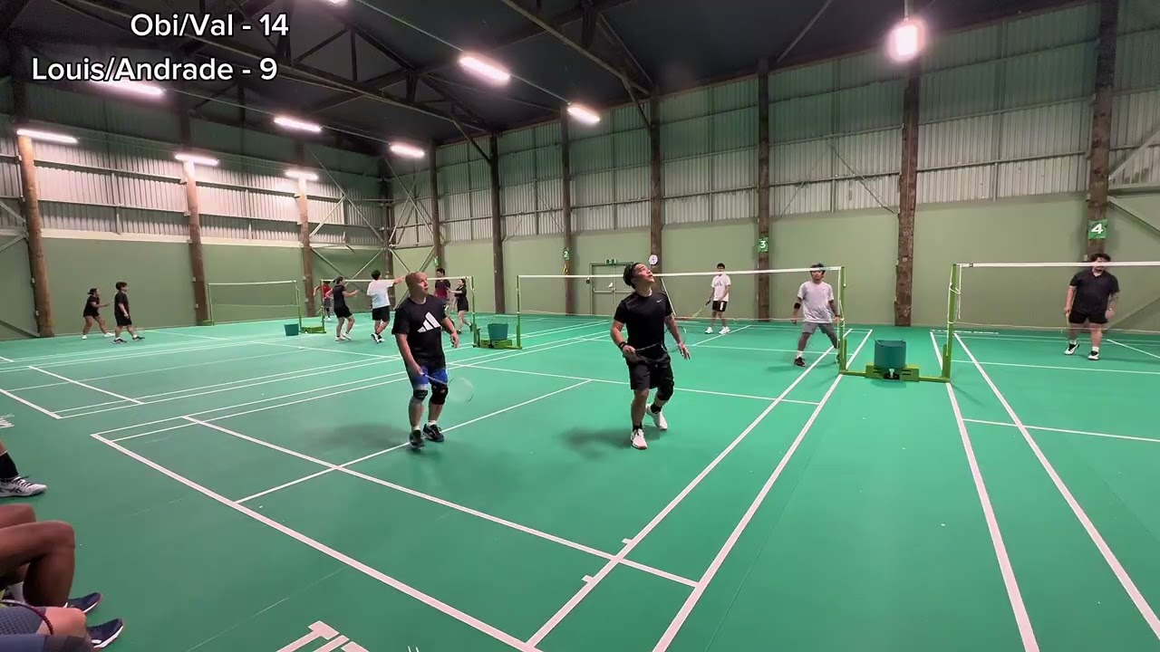 Badminton | Obi & Val vs Louis & Andrade | 18 Feb 2026