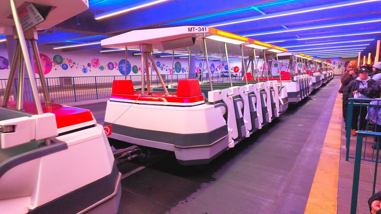Mickey & Friends Pixar Pals Tram - Disneyland November 2025 