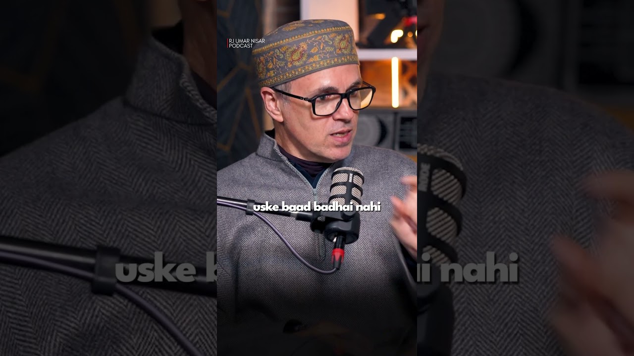Your manifesto is being questioned by the people... RJ Umar Nisar asks CM Omar Abdullah