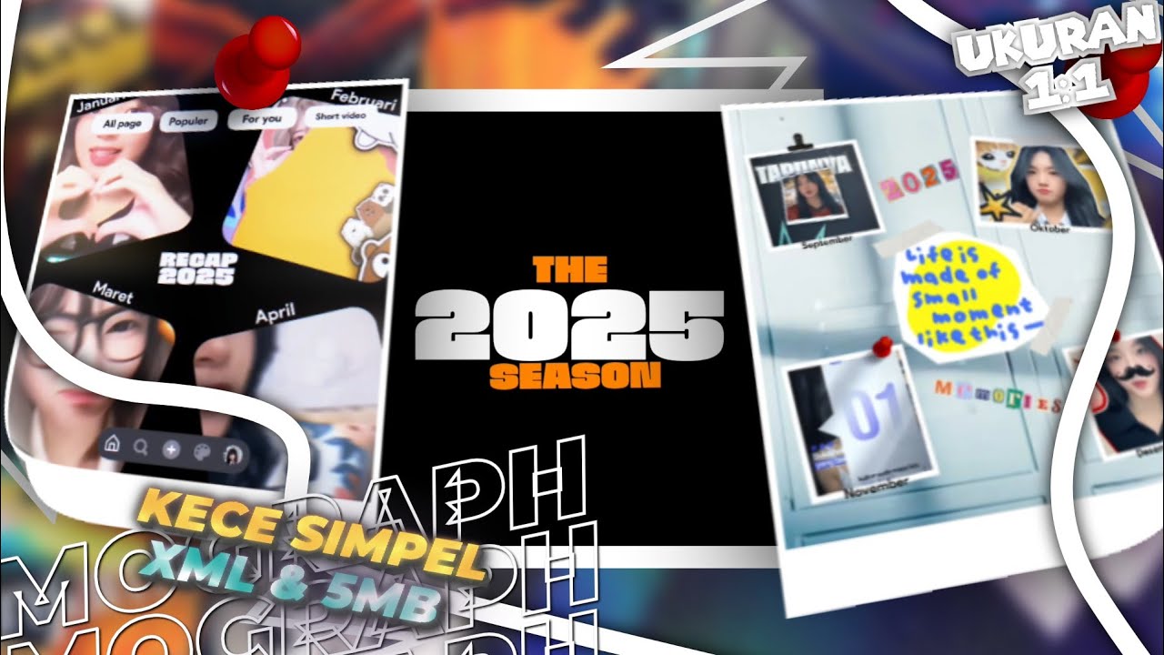 PRESET RECAP MOMENT 2025 - FOTO/VIDEO SIMPEL KECE🤯🌿DJ NGGA NGGA DULU VIRAL TIKTOK🥶😈