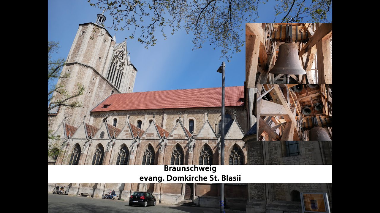 Braunschweig [D.-BS] - Glocken der evang. Domkirche St. Blasii, Geläutepräsentation (Turmaufnahme)