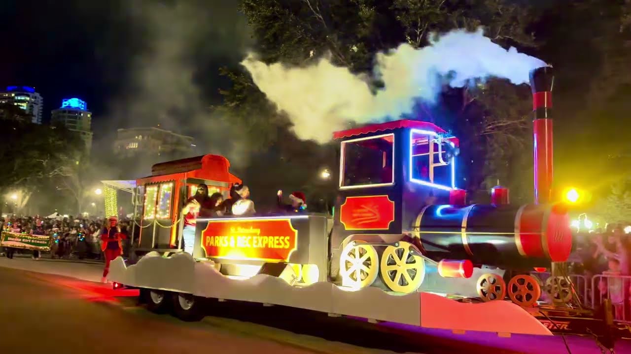 St. Pete's 95th Annual Santa Parade and Tree Lighting!