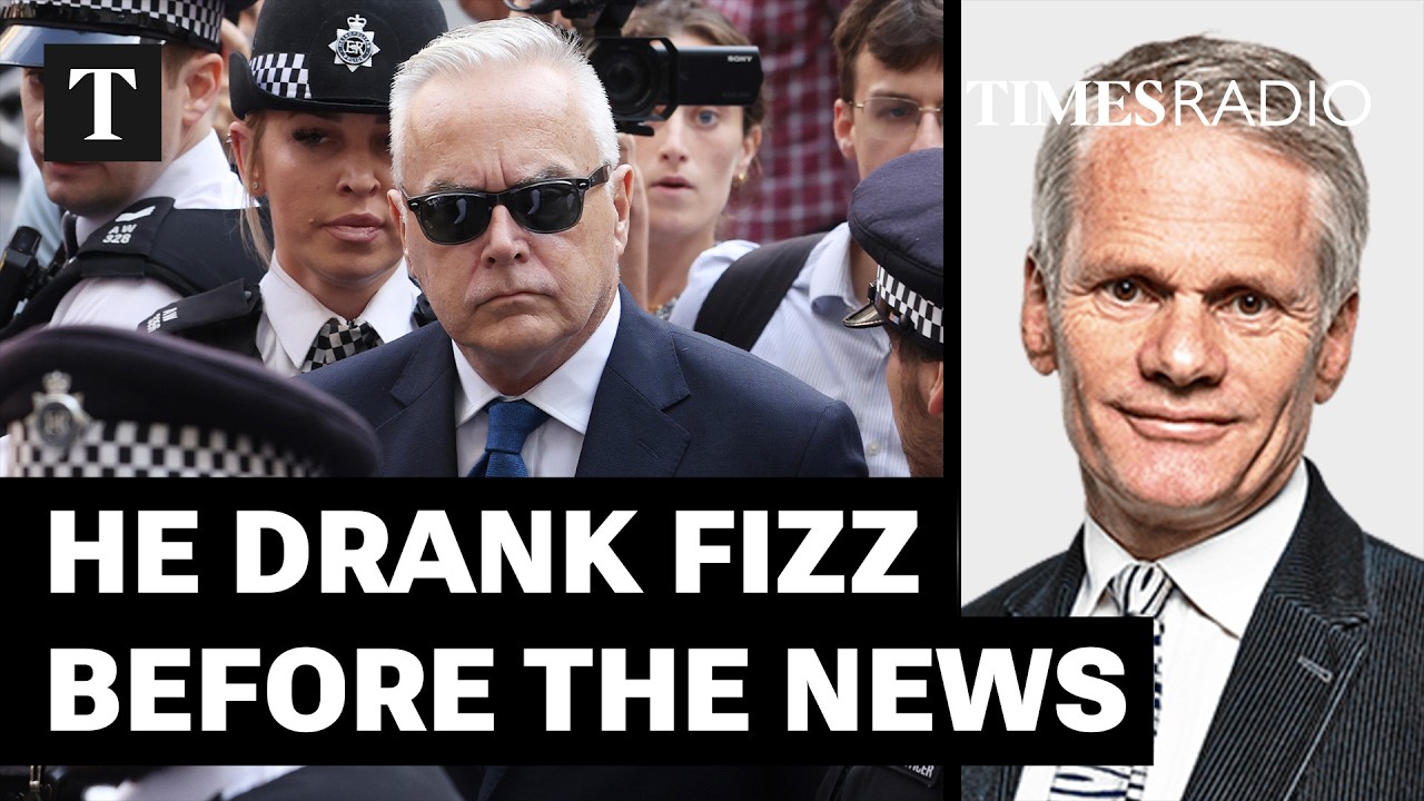 Хью Эдвардс выпил шампанское перед выходом новостей в 10 часов | Эндрю Биллен