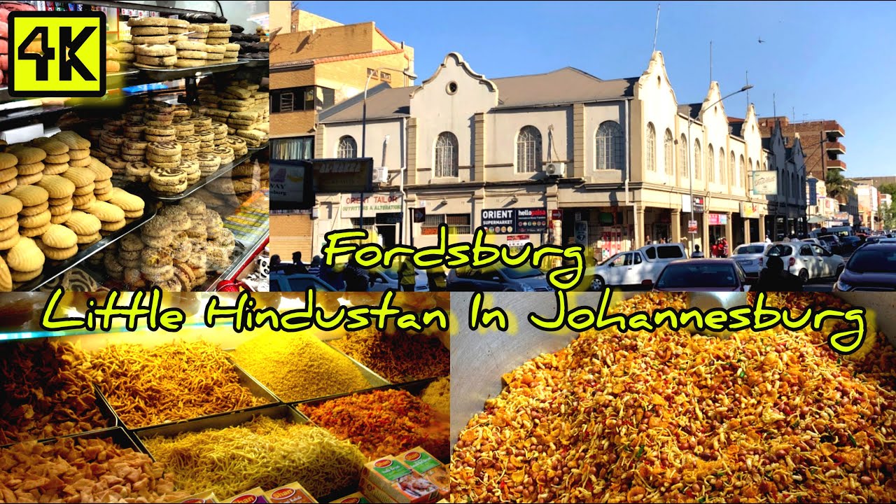 Fordsburg 4K Walking SA | Indian\Pakistani hood in Johannesburg |  #southafrica #indianfood  #joburg
