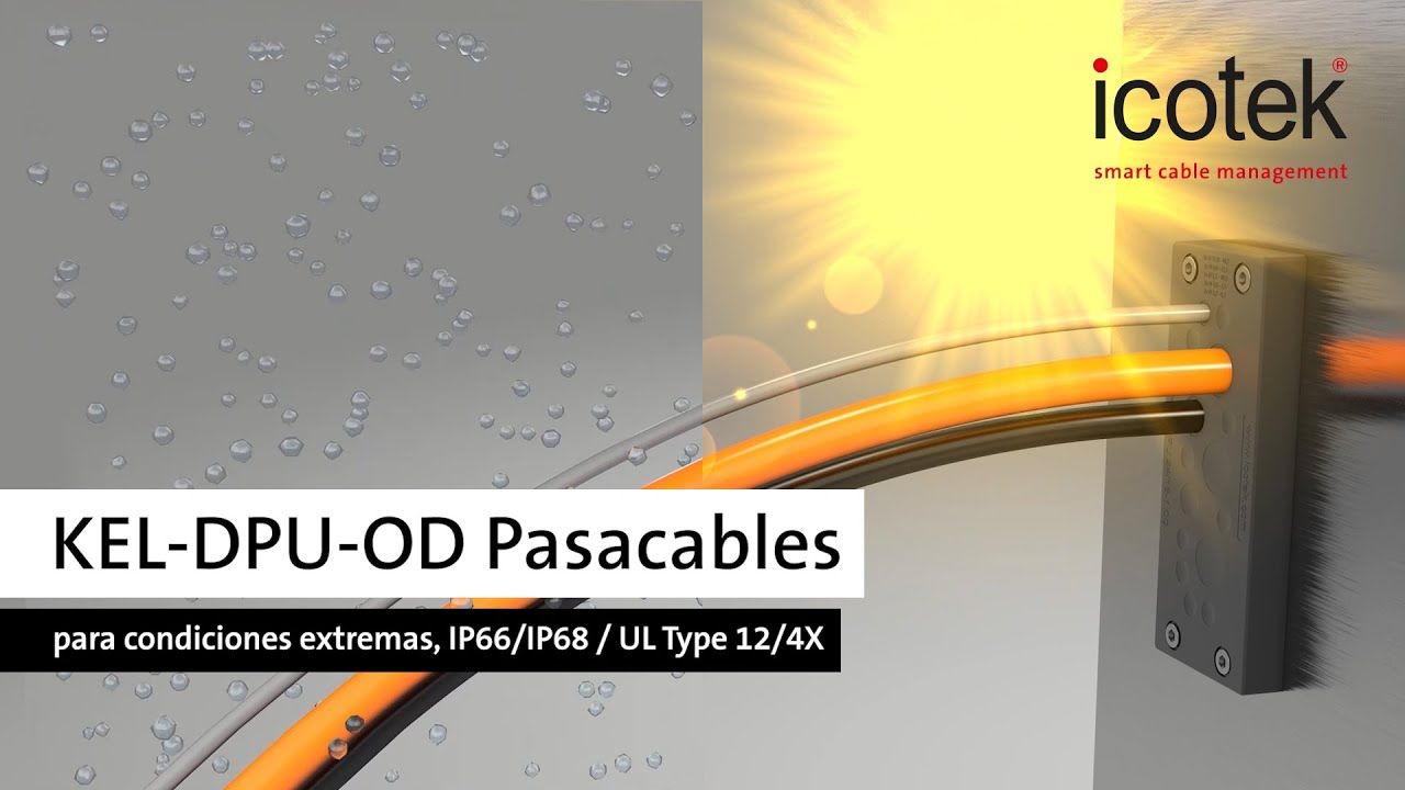 KEL-DPU-OD | Pasacables de membrana para condiciones extremas / IP66/IP68 / UL Type 12/4X